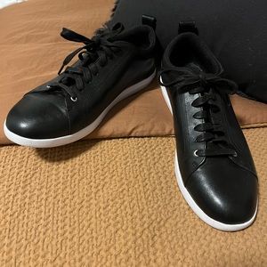 Cole Haan Black Leather Sneakers